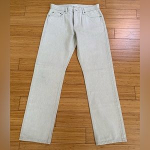 Uniqlo + Helmut Lang Jeans Off White Size 32
